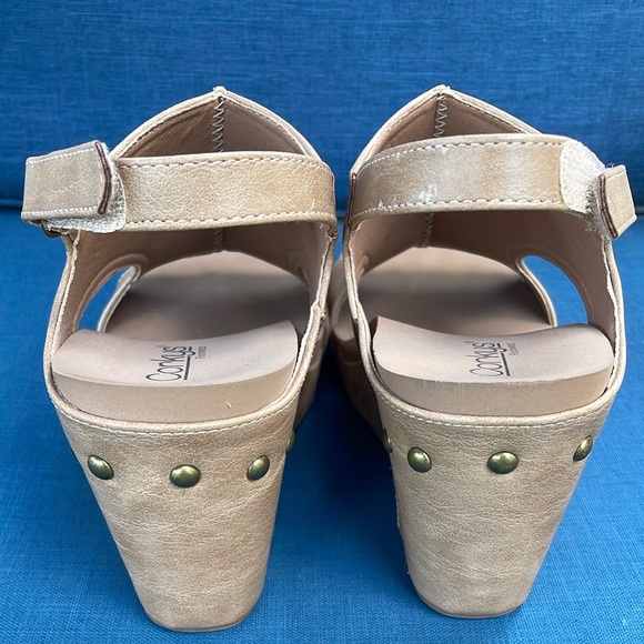 Corkys Tiffanee Studded Wedge Sandals - Picture 4 of 8